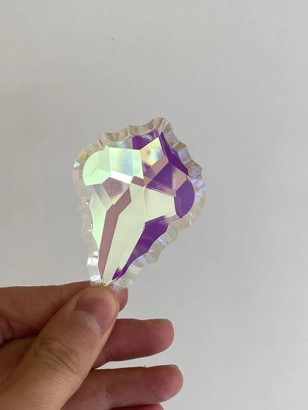 Hyline Dora Renkli Avize Kristal Prizma 70x50mm 9 Adet - 8