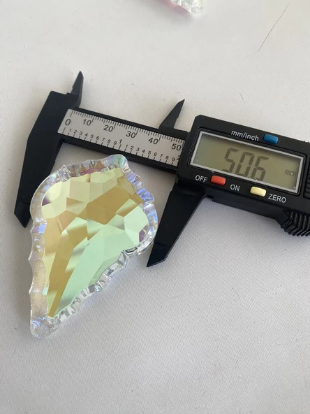 Hyline Dora Renkli Avize Kristal Prizma 70x50mm 9 Adet - 9