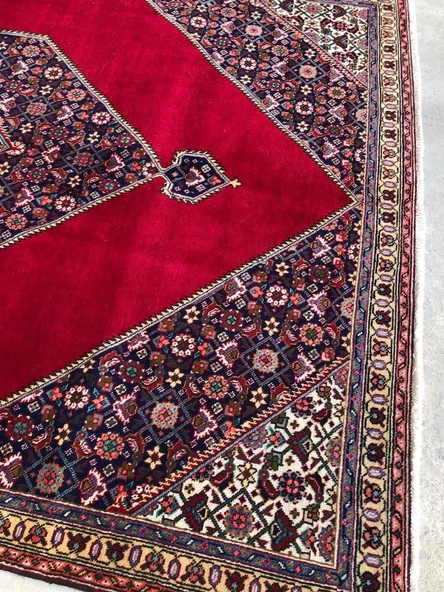 El Dokuma İpek Yün İran Tebriz Halı 310x214cm 009 - 11