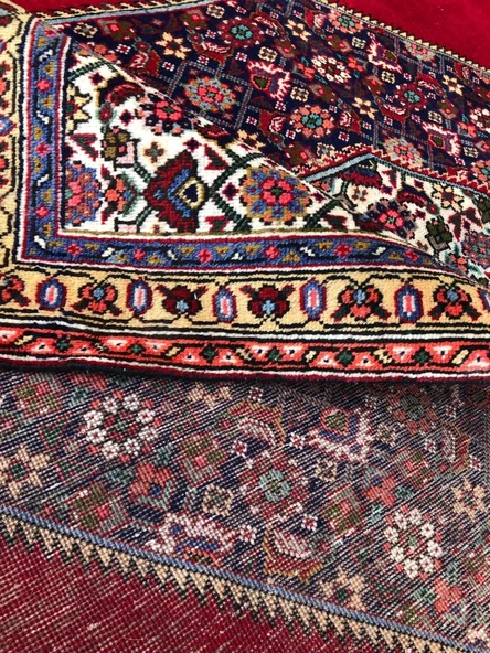 El Dokuma İpek Yün İran Tebriz Halı 310x214cm 009 - 6