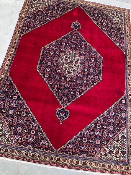 El Dokuma İpek Yün İran Tebriz Halı 310x214cm 009 - 2