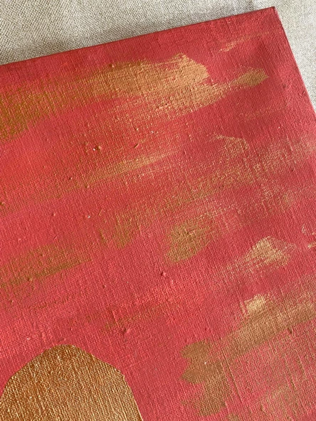 Kadın Nü Yağlı Boya Kanvas Tablo 70x40cm - 4