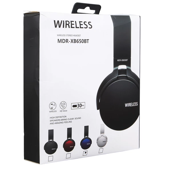 MAGICVOICE XB650BT KABLOSUZ BLUETOOTH KULAKÜSTÜ TASARIM KULAKLIK - 4