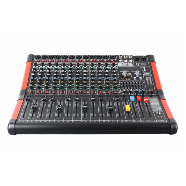 MAGICVOICE MV-P1200 12 CH-USB/BT DECK MIXER - 2