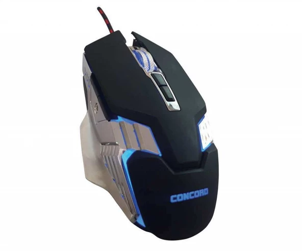 Gaming Mouse Rgb 7200 DPI 7 Tuşlu Optik Kablolu Mouse + Mouse Pad