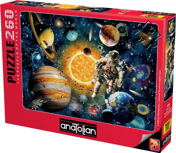 Anatolian 260 Parça Astronot ve Uzay Çocuk Puzzle - Resim 2