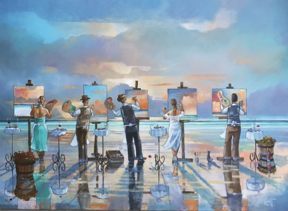 Anatolian 1000 Parça Fırça Darbeleri Puzzle - Ronald West ürün görseli