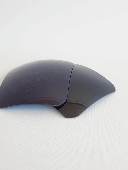 Siyah UV Gözlük Camı 60x70mm (1 Adet) - 10