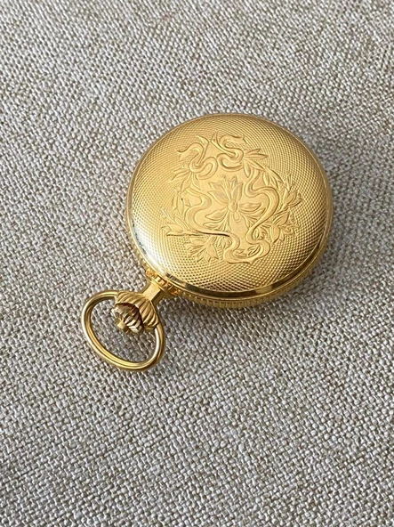 Bulova Caravelle İskelet Kadran Vintage Cep Saati 2.El (Eksikli) - 5