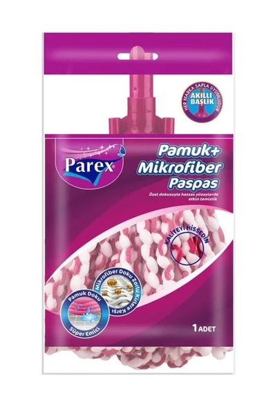 Parex Pamuk Mikrofiberli Paspas