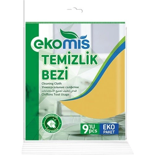 Ekomis Temizlik Bezi 9’lu