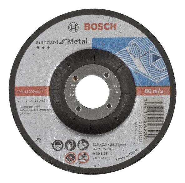 Bosch Bombeli Metal Kesici 115X2.5 mm