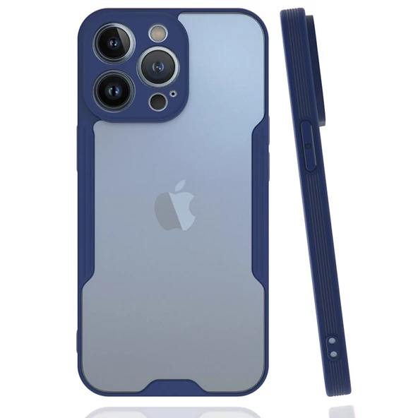iPhone 13 Pro Kılıf Platin Matte Silikon Arka Kapak - 7