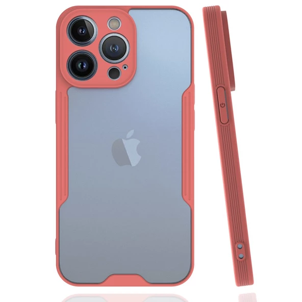 iPhone 13 Pro Kılıf Platin Matte Silikon Arka Kapak - 9