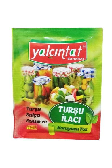 Yalçıntat Turşu İlacı Koruyucu Toz 9 G