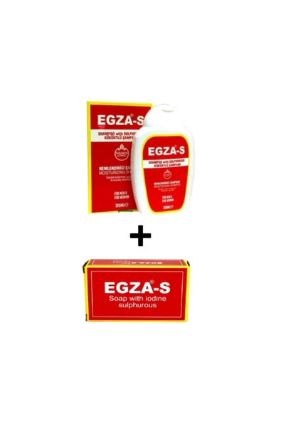 Egza-s Kükürtlü Egza Sabunu 100gr Ve Şampuanı 300ml