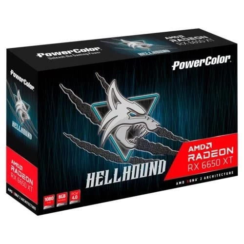 PowerColor Hellhound RX6650XT OC 8GB 128Bit GDDR6 - 6