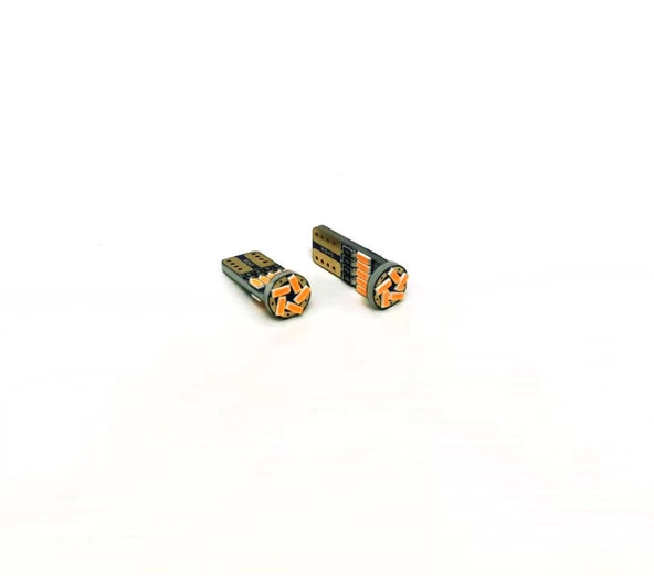 FEMEX Premium 15smd Mini T10 Led Ampul Parlak Turuncu - 2