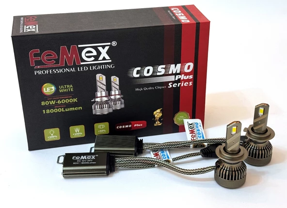 Ford Kuga Led Xenon Kısa Far Ampulu FEMEX Cosmo Plus