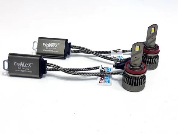FEMEX Cosmo Plus H8/11 Far Ampulu CSP D-FORCE Chipset Led Xenon Led Headlight - 3