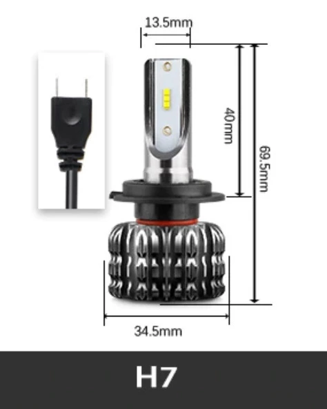 FEMEX ECO POWER  H7 Simsek Etkili Zenon CSP Led Xenon Led Headlight