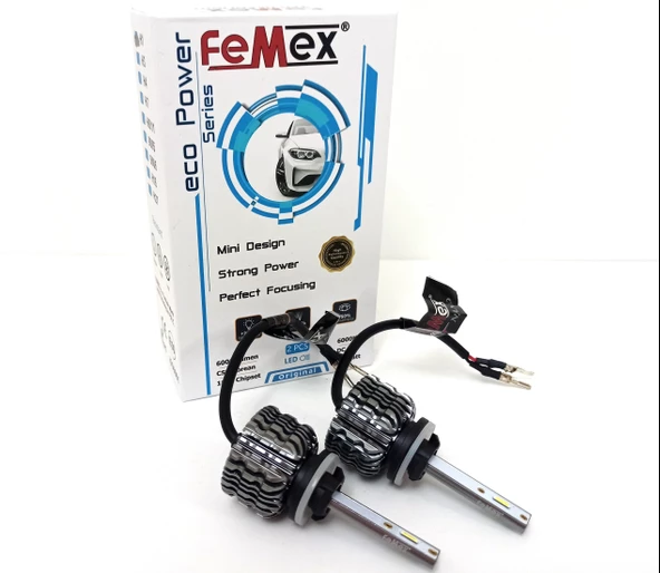 FEMEX ECO POWER  H27 Simsek Etkili Zenon CSP Led Xenon Led Headlight
