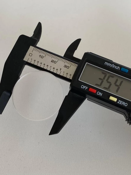 Safir Saat Camı 35,4mm - 3