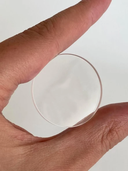Safir Saat Camı 35,4mm - 2