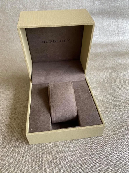 Burberry Sertifikalı Saat Kutusu 11,5x11,5x8,5 cm - 3