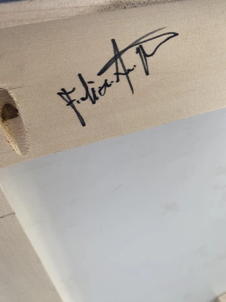 Asemic Sound Mappings Sergisi Asemik Resmi 62x244 cm 014 - Resim 6