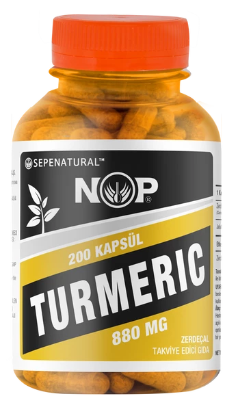 Zerdeçal Kapsül 200 x 880 mg Curcumin Kurkumin Tur