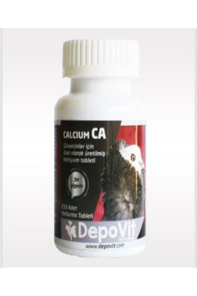 Depovit Calcium Ca (Güvercin Kalsiyum Takviyesi ) 250 Tablet - 2