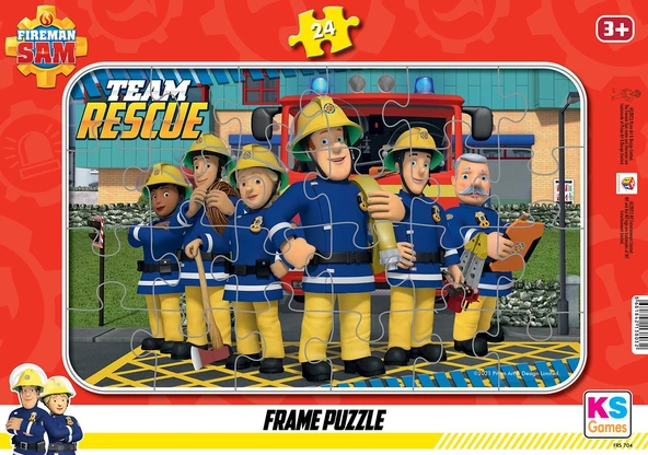 Disney Kahramanları Lisanslı Frame 24 Parça 5'li Karma Puzzle Set - 5