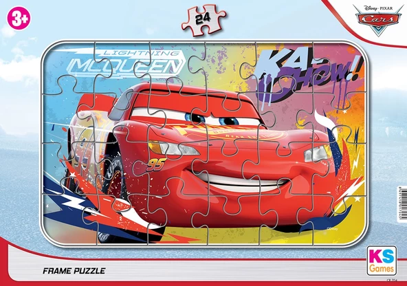 Disney Kahramanları Lisanslı Frame 24 Parça 5'li Karma Puzzle Set - 4