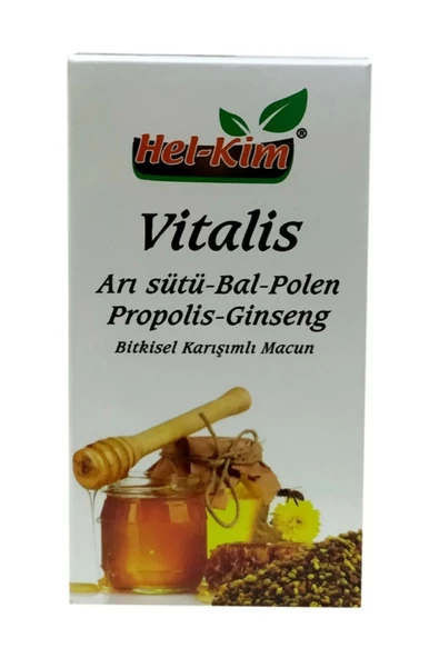 HelKim Vitalis Arı Sütü Bal Polen Propolis Ginseng Karışım 420Gr