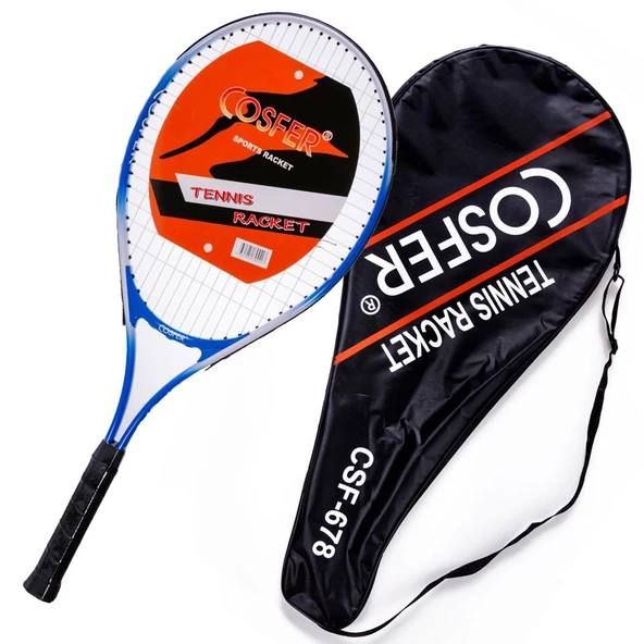 Yüksek Kalite Düşük Sarsılma Pro Tenis Raketi 27 inch L1 + Taşıma Çantası - 7