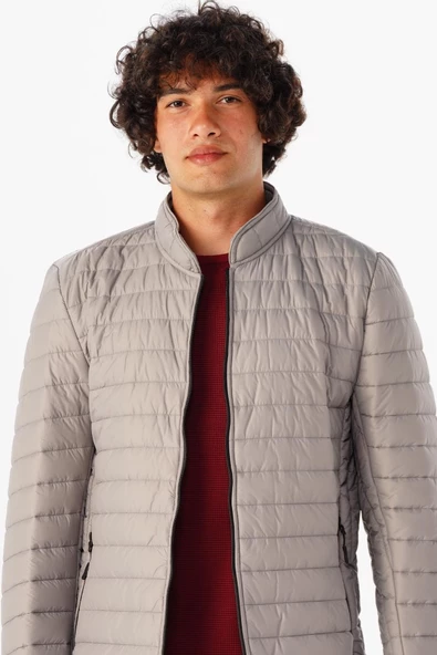Slim Kalıp Kapitone Mont - 6