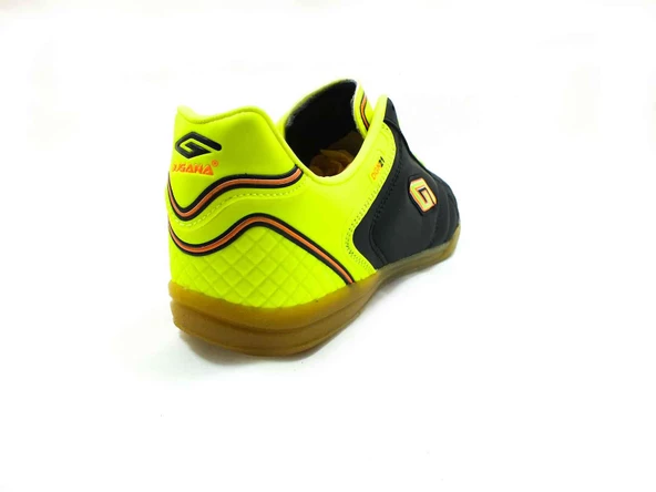 Dugana Futsal Salon-Parkur Ayakkabı Siyah-F.Sarı 114 Dgn21 - 4