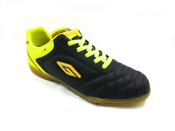 Dugana Futsal Salon-Parkur Ayakkabı Siyah-F.Sarı 114 Dgn21 - 2