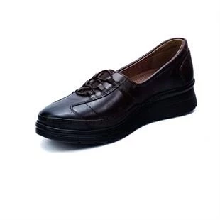 FORELLİ FİORA ORTOPEDİK DERİ KADIN KEMİK ÇIKINTISI AYAKKABI - Resim 7