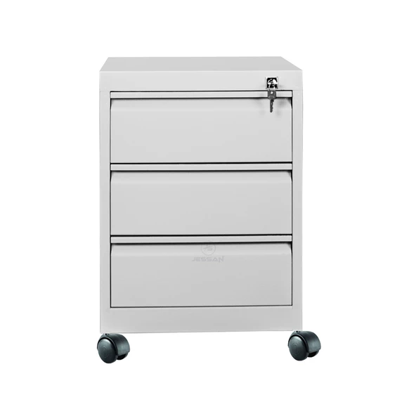 Jessan Ofis 3 Çekmeceli Keson Gri - 3