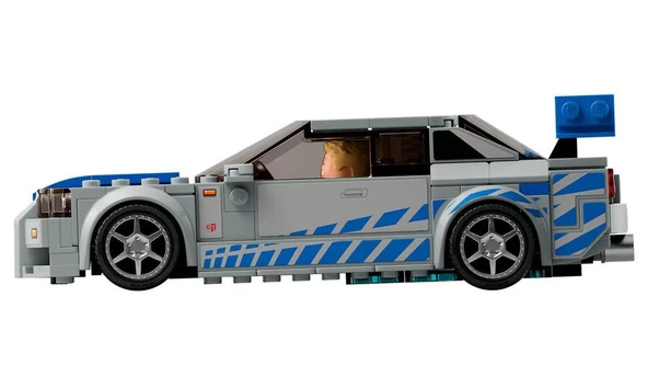 LEGO Speed Champions 76917 2 Fast 2 Furious Nissan Skyline GT-R (R34) - Resim 4