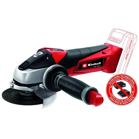 Einhell TE-AG 18/115 Li-Solo Akülü Avuç Taşlama Makinesi