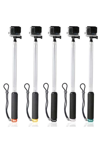 Aksiyon Kamera Şamandıralı Çiftli Monopod