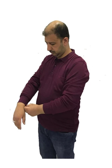 Polo Yaka Erkek Sweatshirt - 6