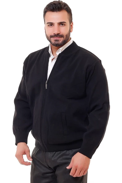 ASTARLI ÇELİK ÖRME CASUAL RAHAT KALIP HIRKA MONT LACİVERT - 8