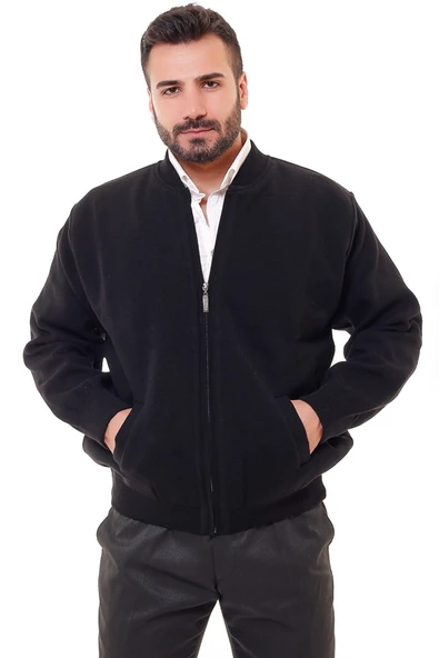 ASTARLI ÇELİK ÖRME CASUAL RAHAT KALIP HIRKA MONT LACİVERT - 10