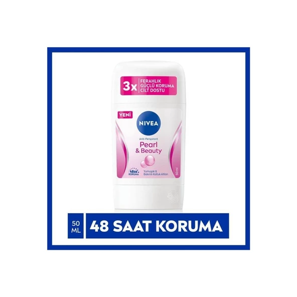 Nivea Deo Stick Woman Pearl Beauty 50ml
