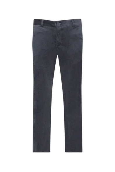 Siyah Erkek Kadife Pantolon - 3