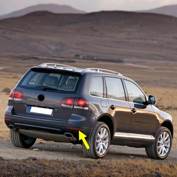 VW Touareg 2007-2010 Sağ Arka Tampon Reflektörü Kedi Gözü 7L6945106A